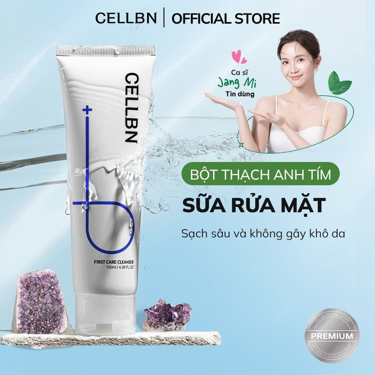 Sữa Rửa Mặt Sạch Sâu Cho Da Dầu Nhạy Cảm